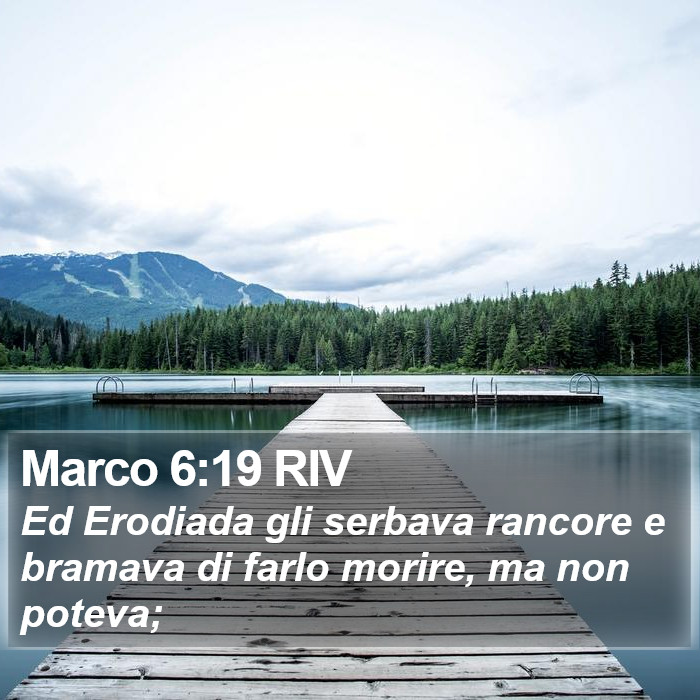 Marco 6:19 RIV Bible Study