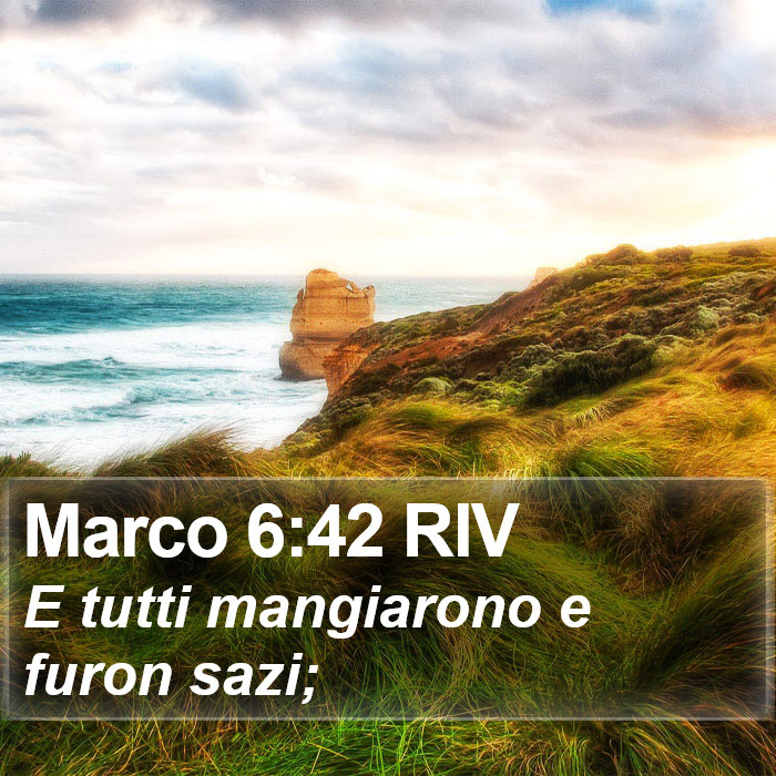 Marco 6:42 RIV Bible Study