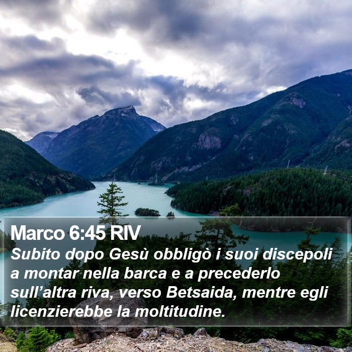 Marco 6:45 RIV Bible Study