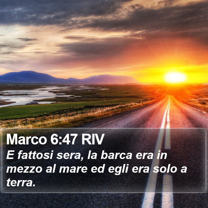 Marco 6:47 RIV Bible Study