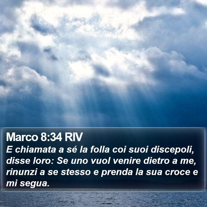 Marco 8:34 RIV Bible Study