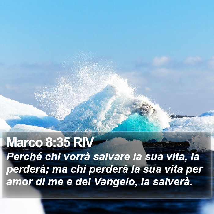 Marco 8:35 RIV Bible Study