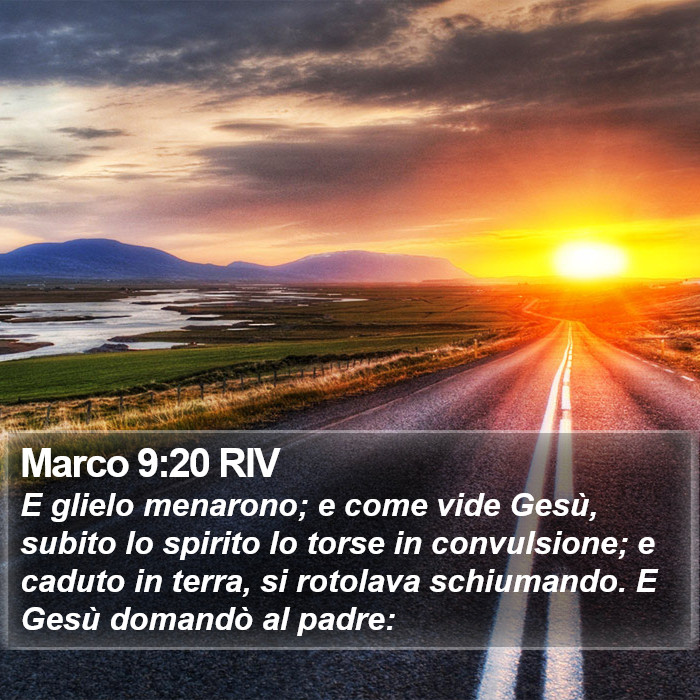 Marco 9:20 RIV Bible Study