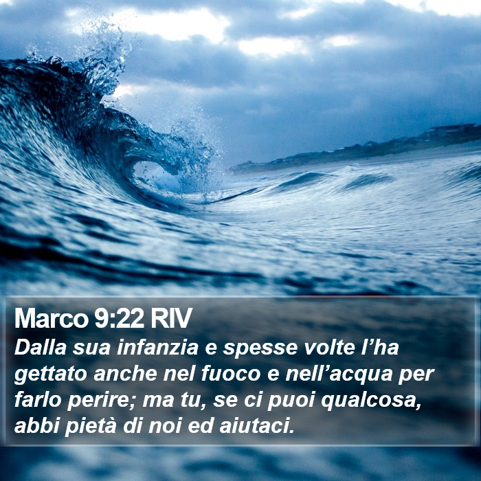 Marco 9:22 RIV Bible Study