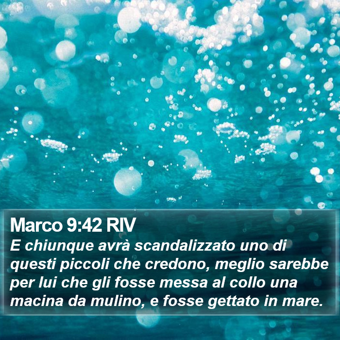 Marco 9:42 RIV Bible Study