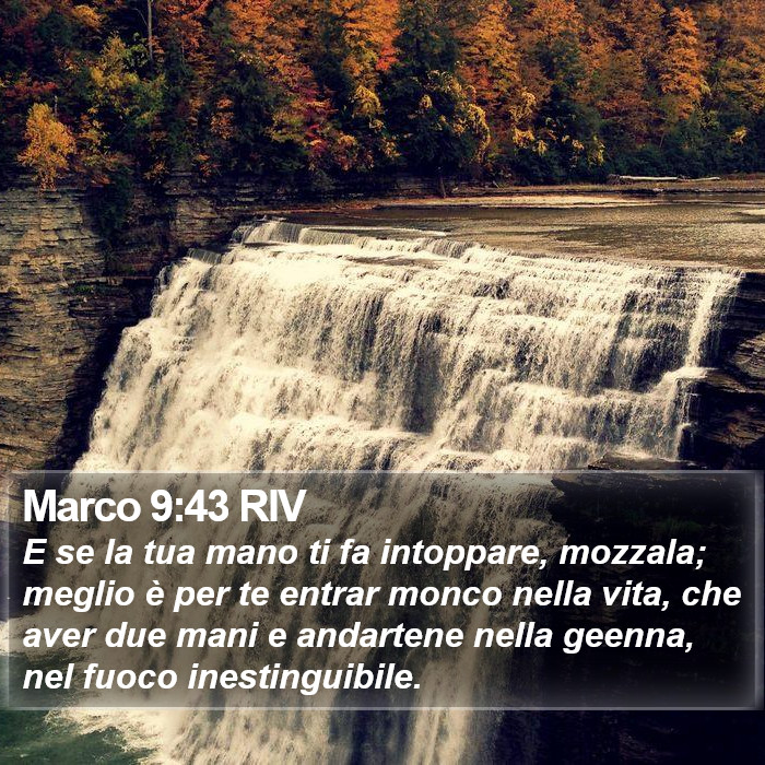 Marco 9:43 RIV Bible Study