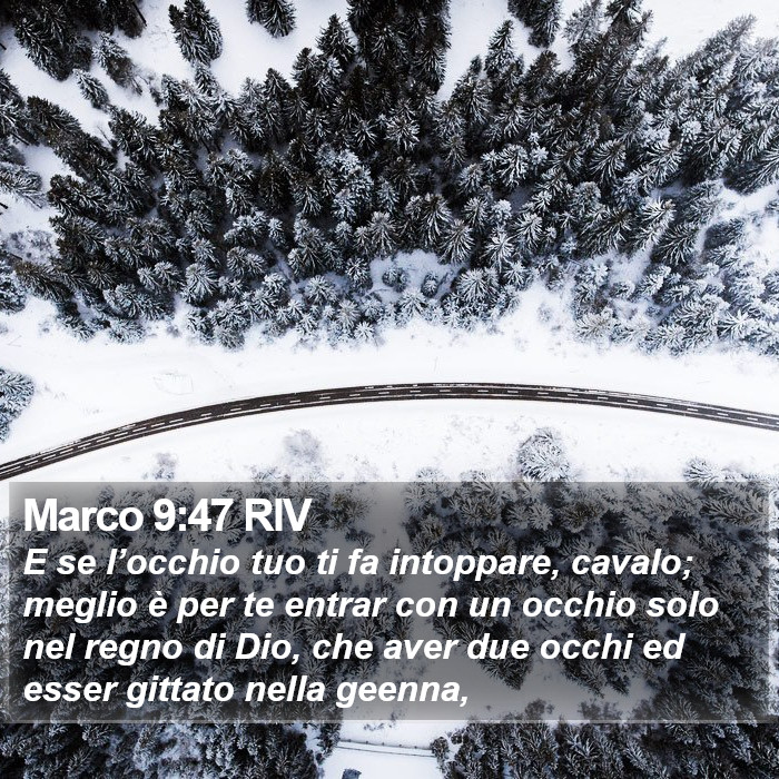 Marco 9:47 RIV Bible Study