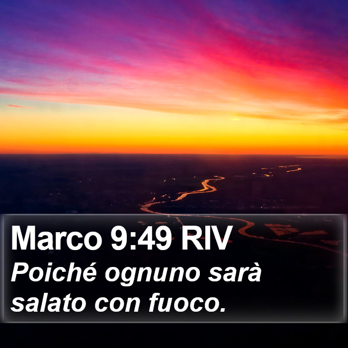 Marco 9:49 RIV Bible Study