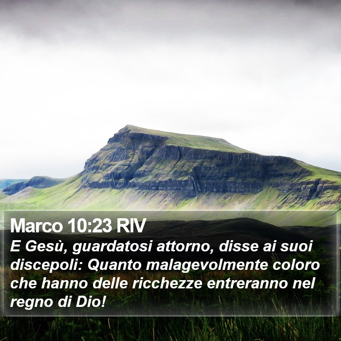 Marco 10:23 RIV Bible Study