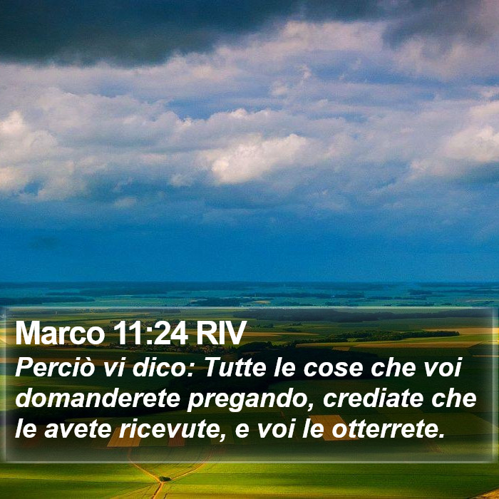 Marco 11:24 RIV Bible Study