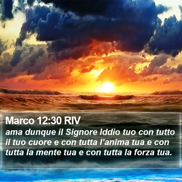 Marco 12:30 RIV Bible Study