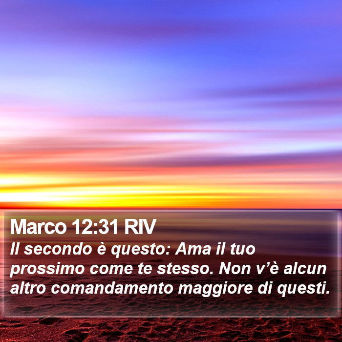 Marco 12:31 RIV Bible Study