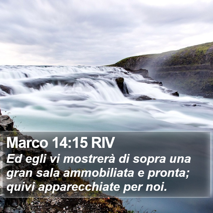 Marco 14:15 RIV Bible Study