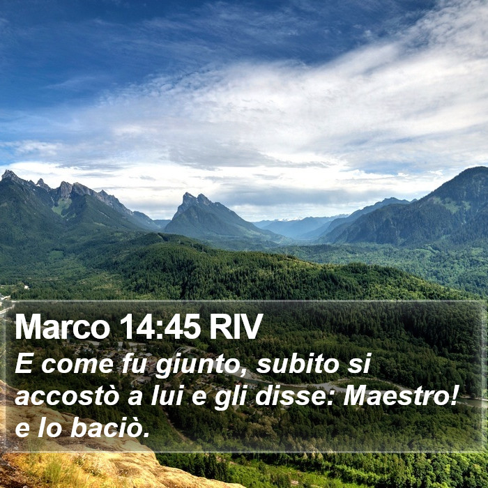 Marco 14:45 RIV Bible Study