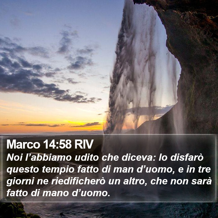 Marco 14:58 RIV Bible Study