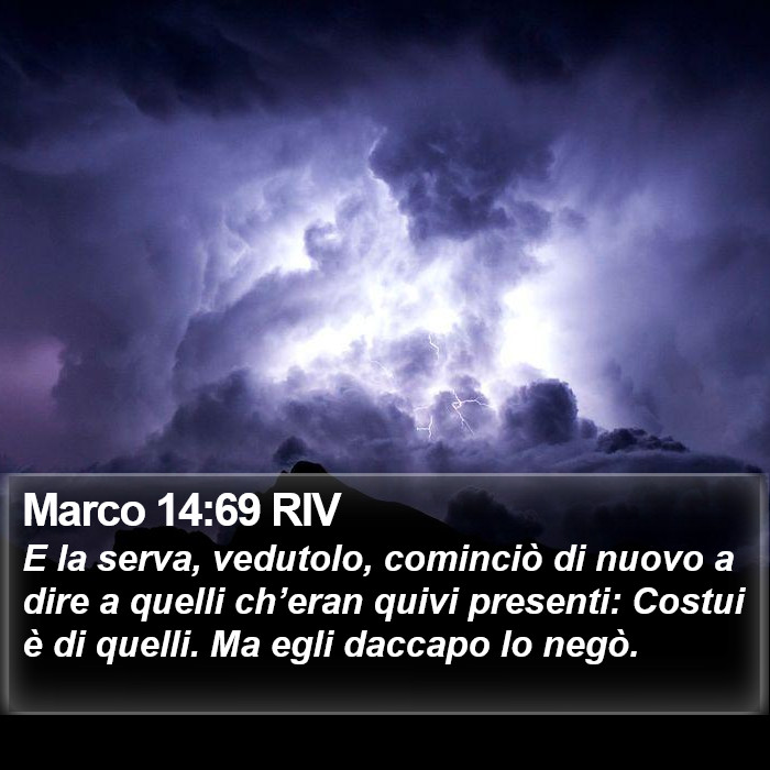 Marco 14:69 RIV Bible Study