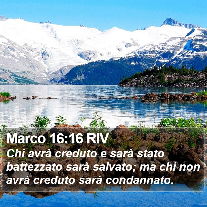 Marco 16:16 RIV Bible Study