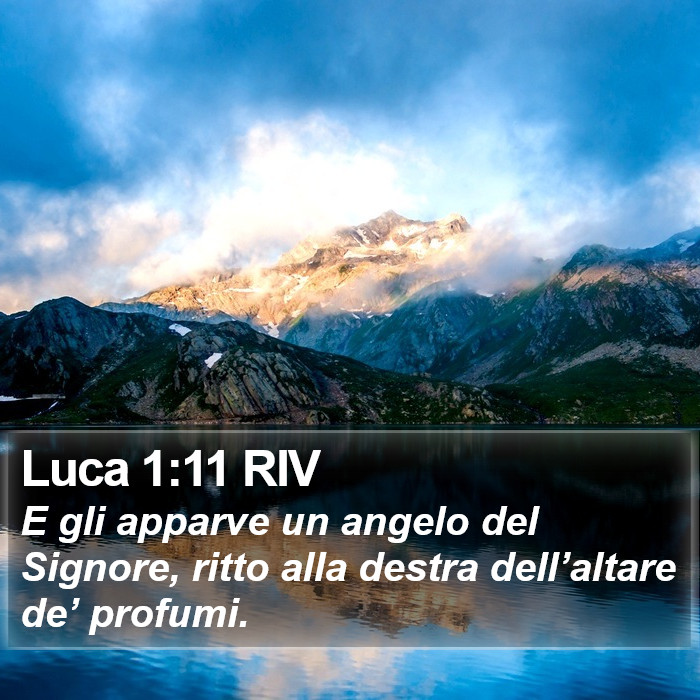 Luca 1:11 RIV Bible Study