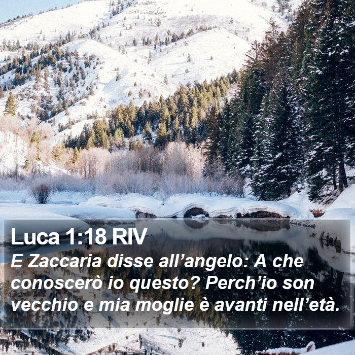 Luca 1:18 RIV Bible Study