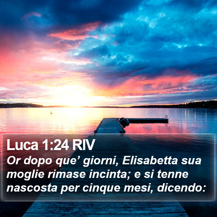 Luca 1:24 RIV Bible Study