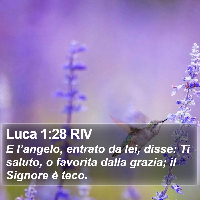 Luca 1:28 RIV Bible Study