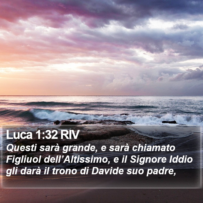 Luca 1:32 RIV Bible Study