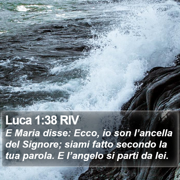 Luca 1:38 RIV Bible Study