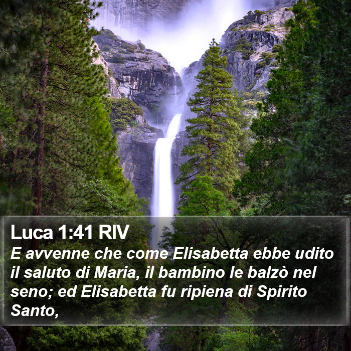 Luca 1:41 RIV Bible Study