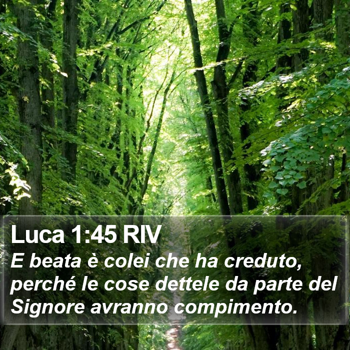 Luca 1:45 RIV Bible Study