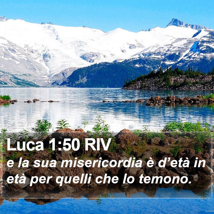 Luca 1:50 RIV Bible Study