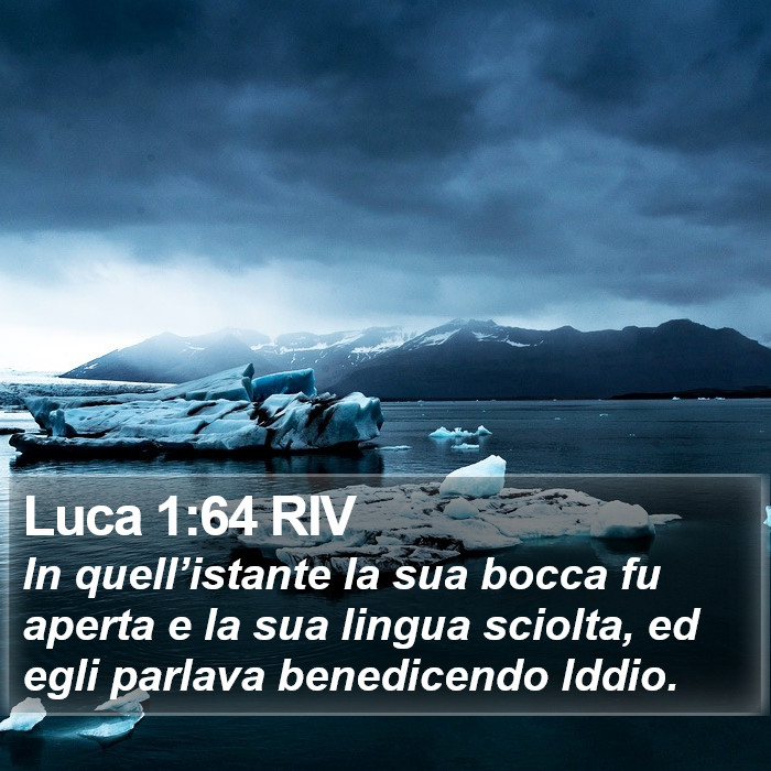 Luca 1:64 RIV Bible Study