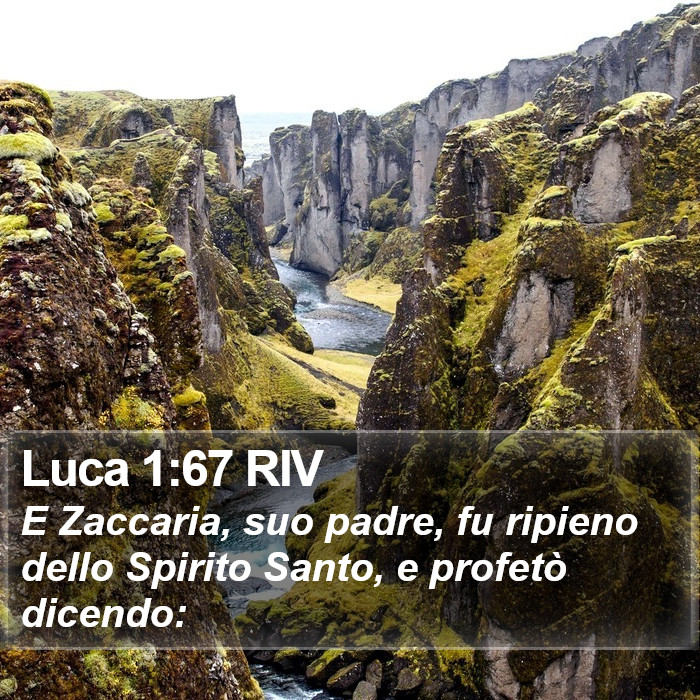 Luca 1:67 RIV Bible Study