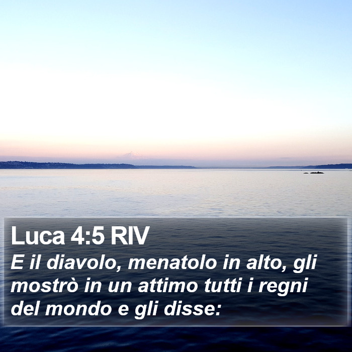 Luca 4:5 RIV Bible Study