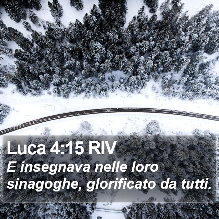 Luca 4:15 RIV Bible Study