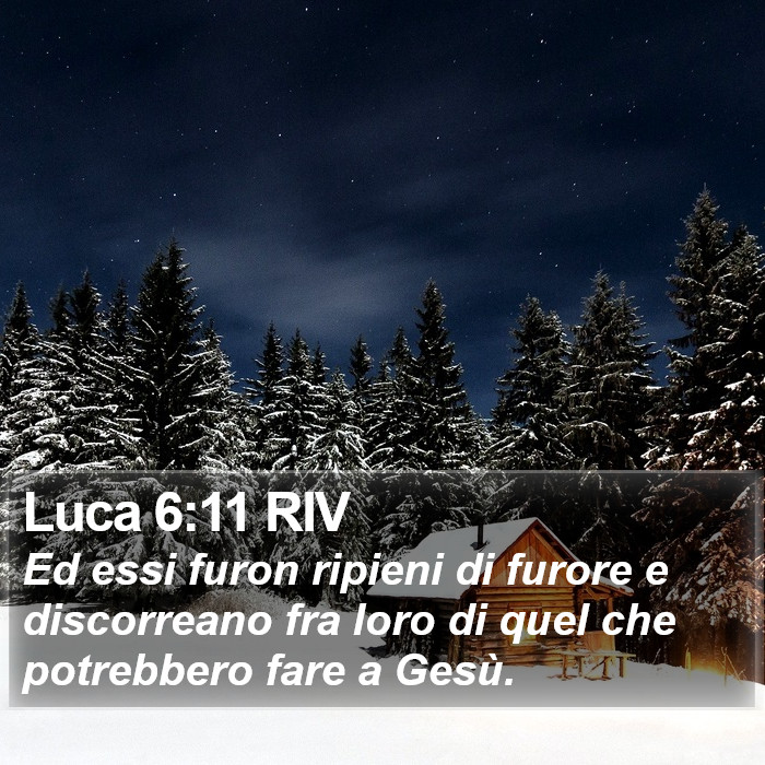 Luca 6:11 RIV Bible Study