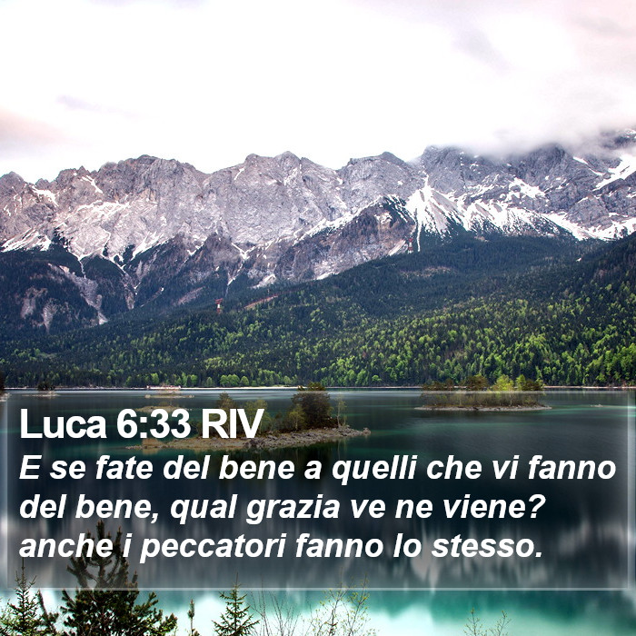 Luca 6:33 RIV Bible Study