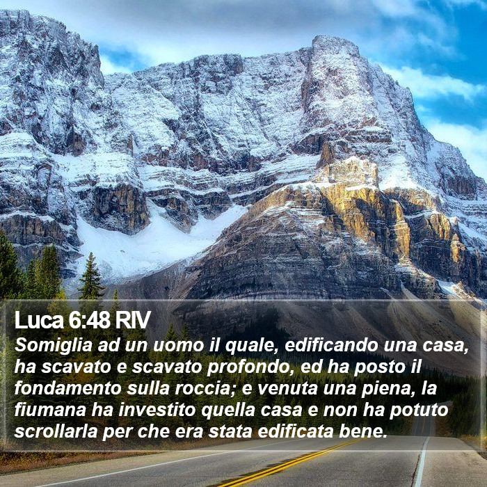 Luca 6:48 RIV Bible Study