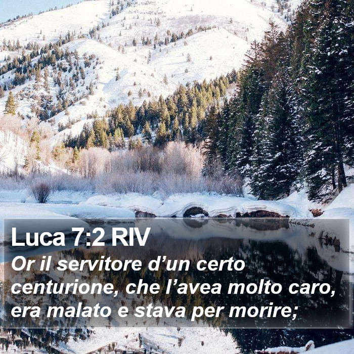 Luca 7:2 RIV Bible Study