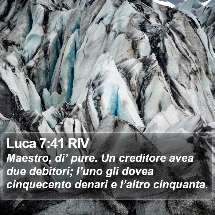 Luca 7:41 RIV Bible Study