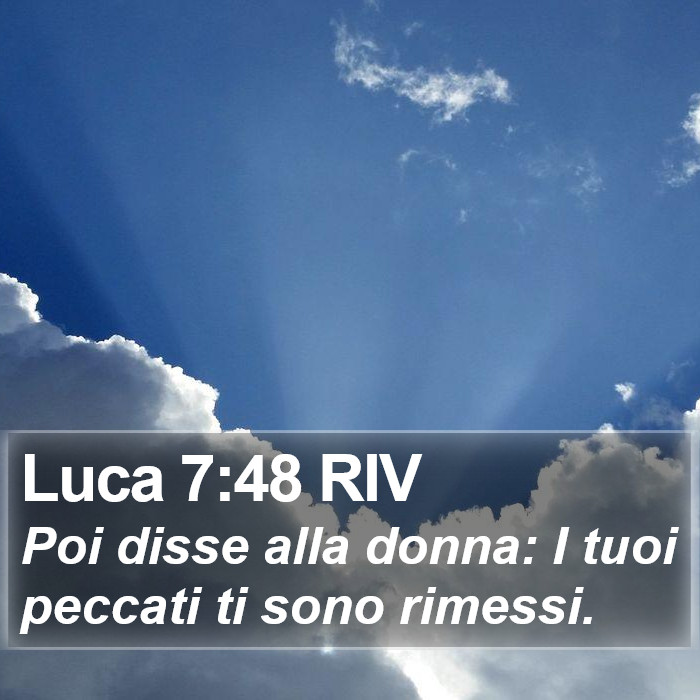 Luca 7:48 RIV Bible Study