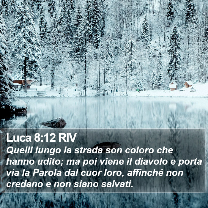 Luca 8:12 RIV Bible Study