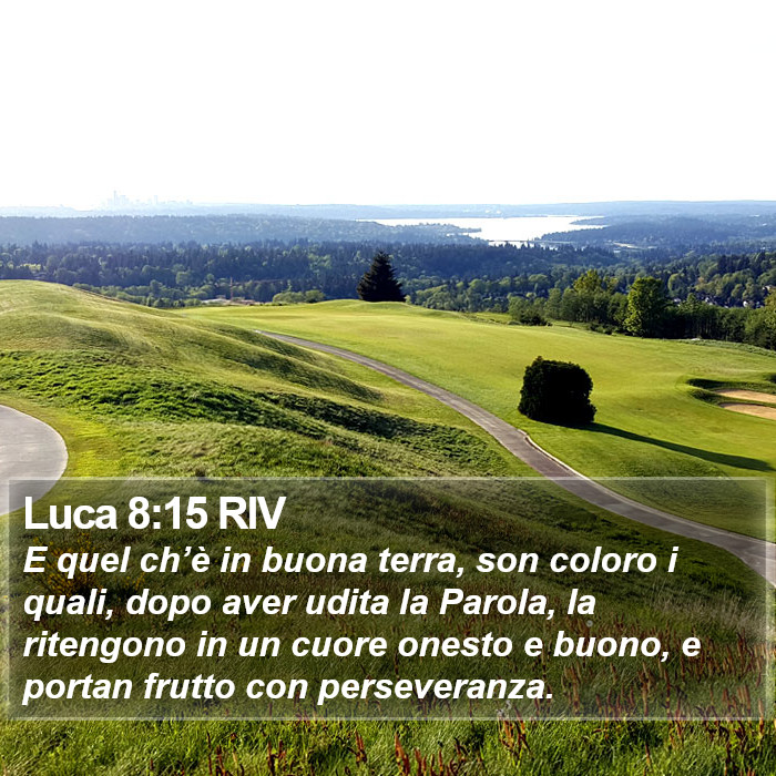 Luca 8:15 RIV Bible Study