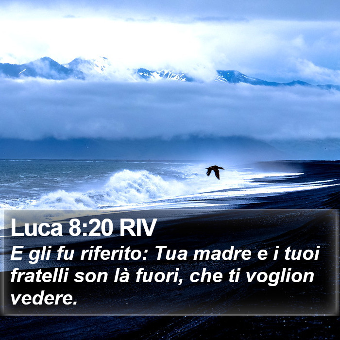 Luca 8:20 RIV Bible Study