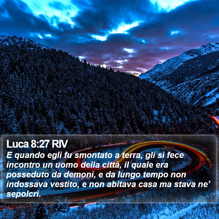 Luca 8:27 RIV Bible Study