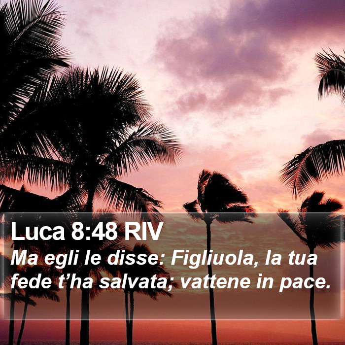 Luca 8:48 RIV Bible Study
