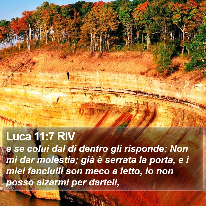 Luca 11:7 RIV Bible Study
