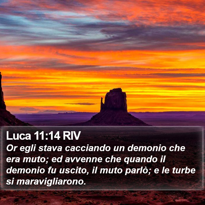 Luca 11:14 RIV Bible Study