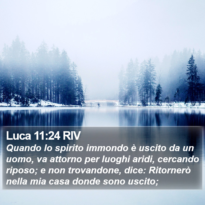 Luca 11:24 RIV Bible Study