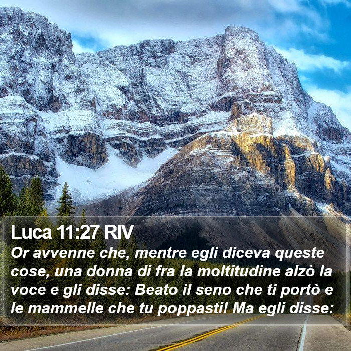 Luca 11:27 RIV Bible Study
