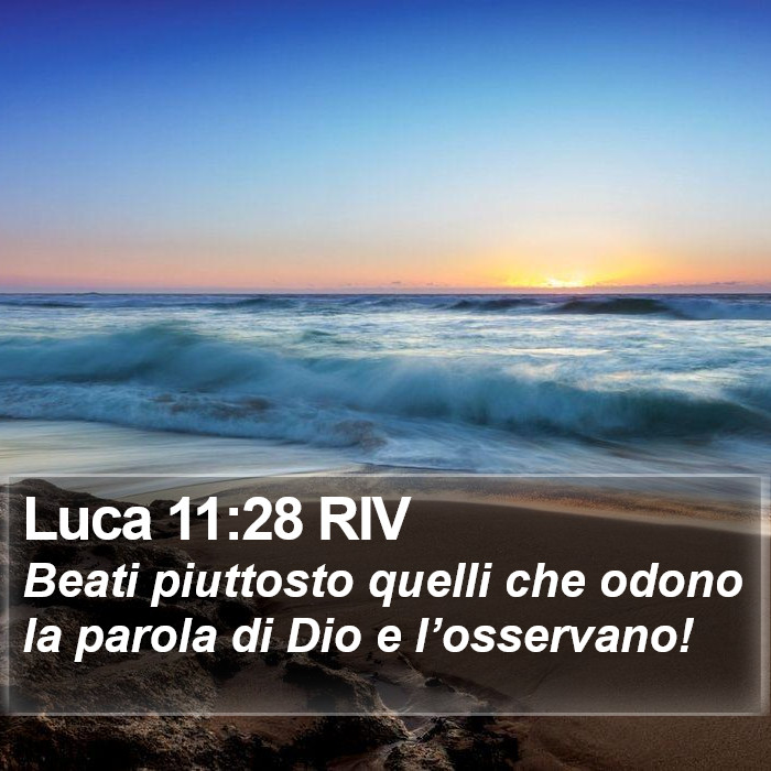 Luca 11:28 RIV Bible Study